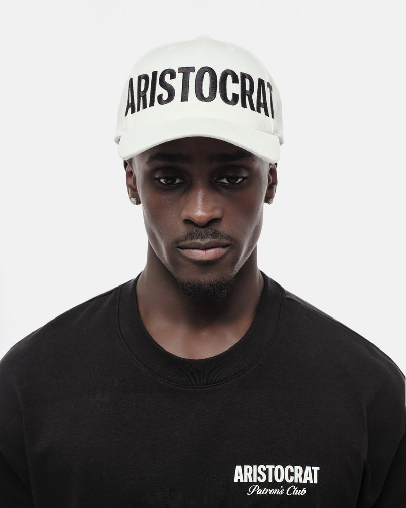 ARISTOCRAT BASEBALL CAP - WHITE