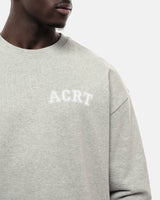 ACRT CREW NECK SWEATSHIRT - HEATHER GREY