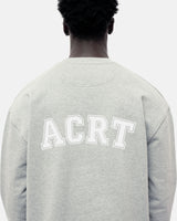 ACRT CREW NECK SWEATSHIRT - HEATHER GREY