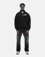 ACRT QUARTER ZIP SWEATSHIRT - BLACK