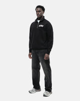 ACRT QUARTER ZIP SWEATSHIRT - BLACK