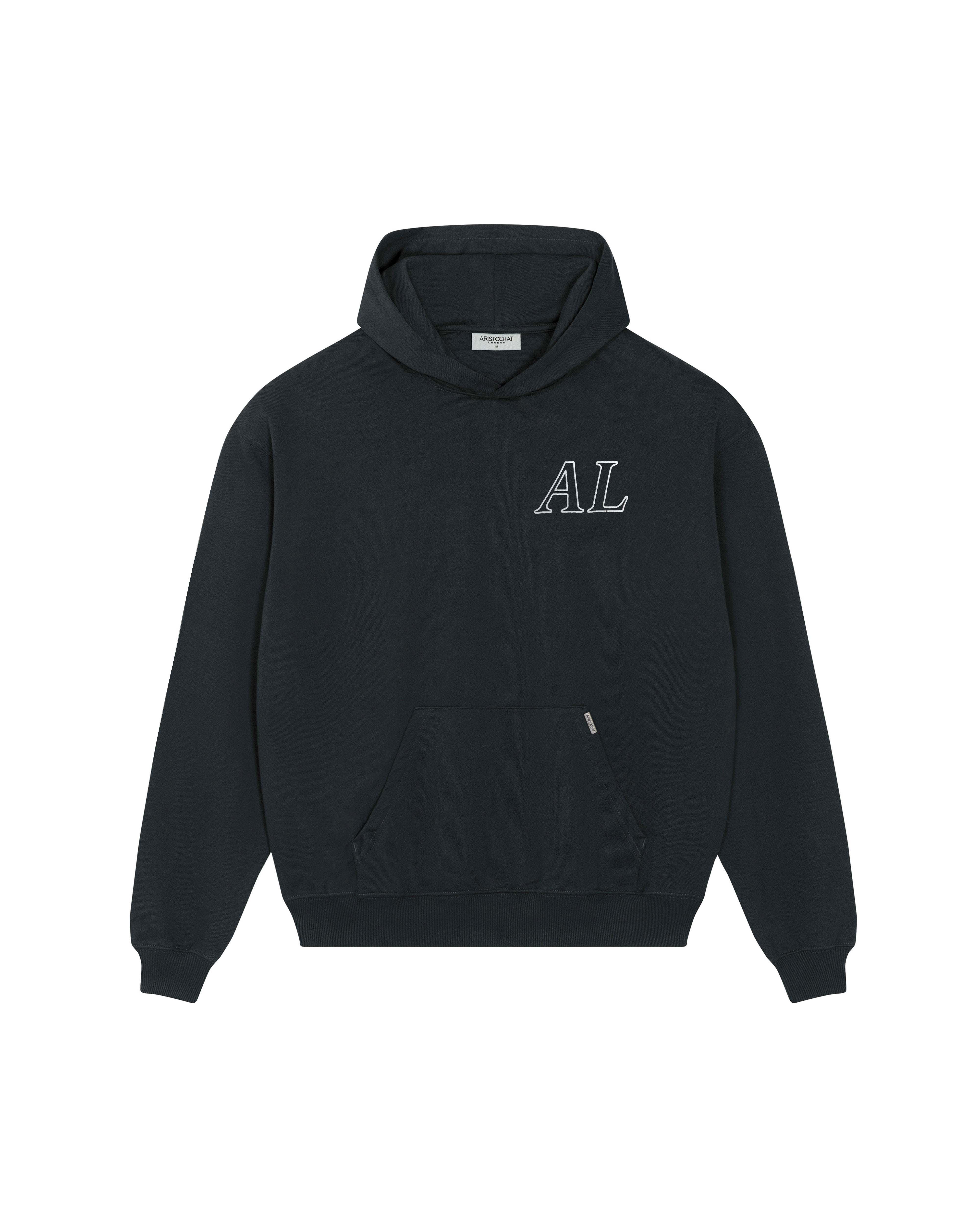 AL CONTOUR HOODIE - BLACK