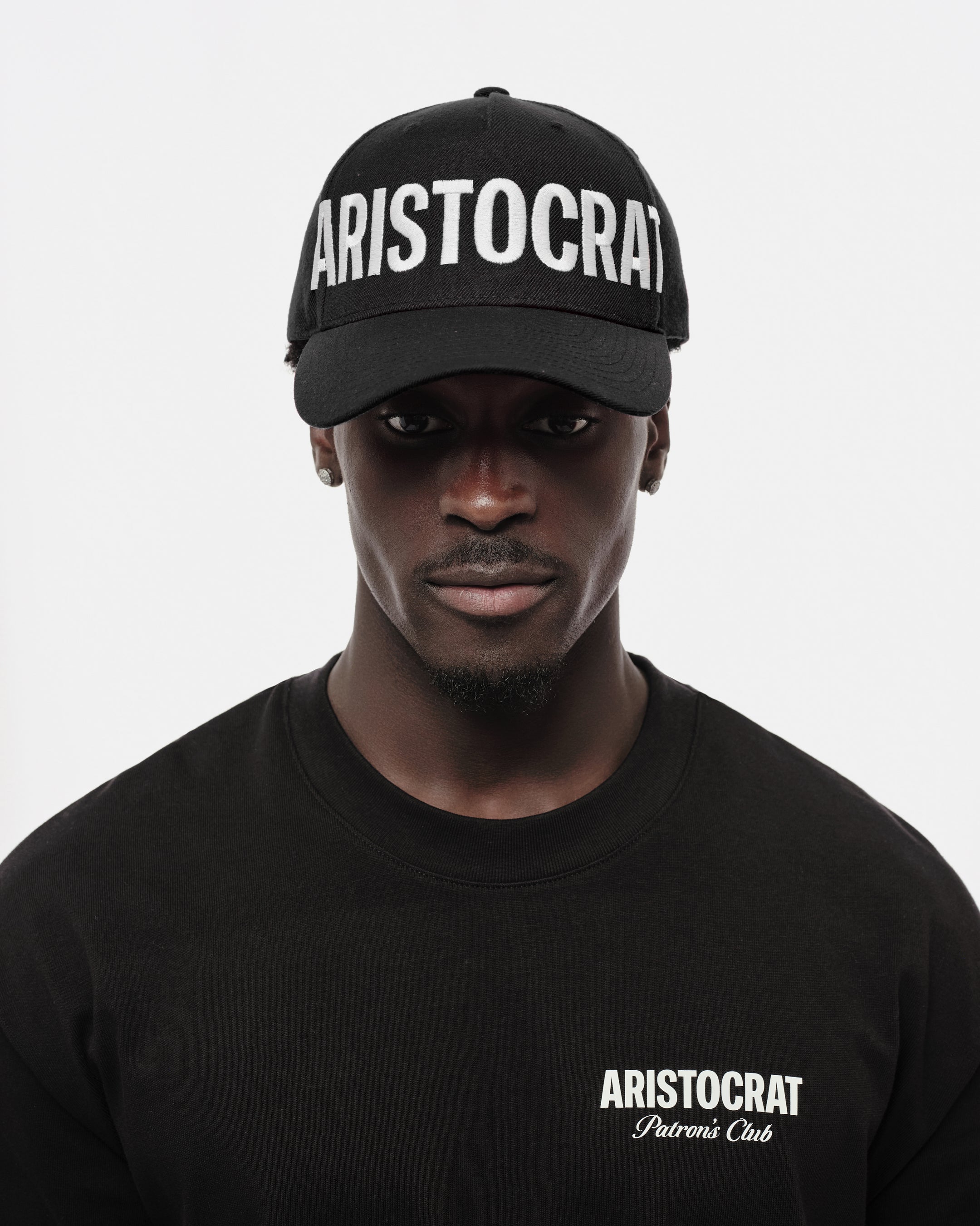 ARISTOCRAT BASEBALL CAP - BLACK