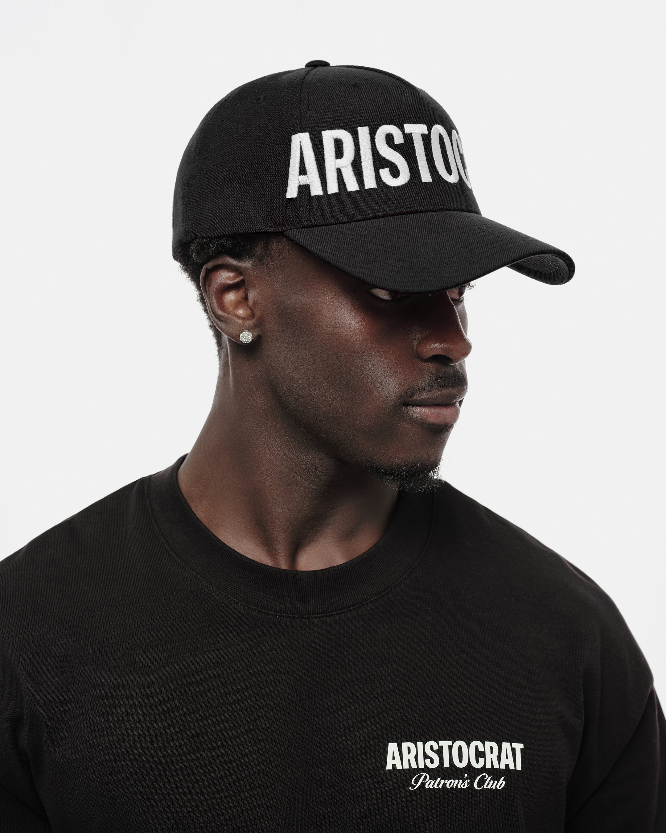 ARISTOCRAT BASEBALL CAP - BLACK