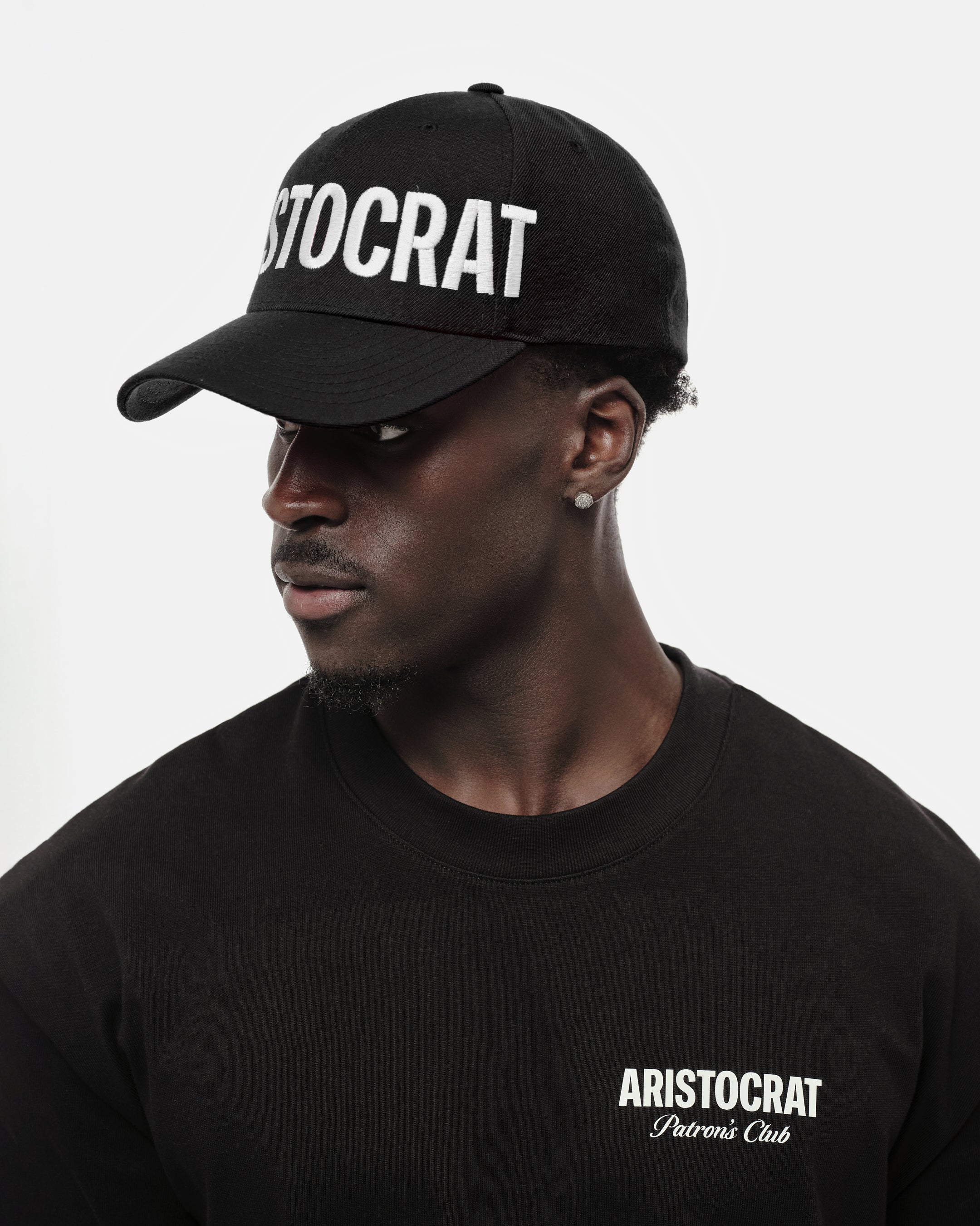 ARISTOCRAT BASEBALL CAP - BLACK