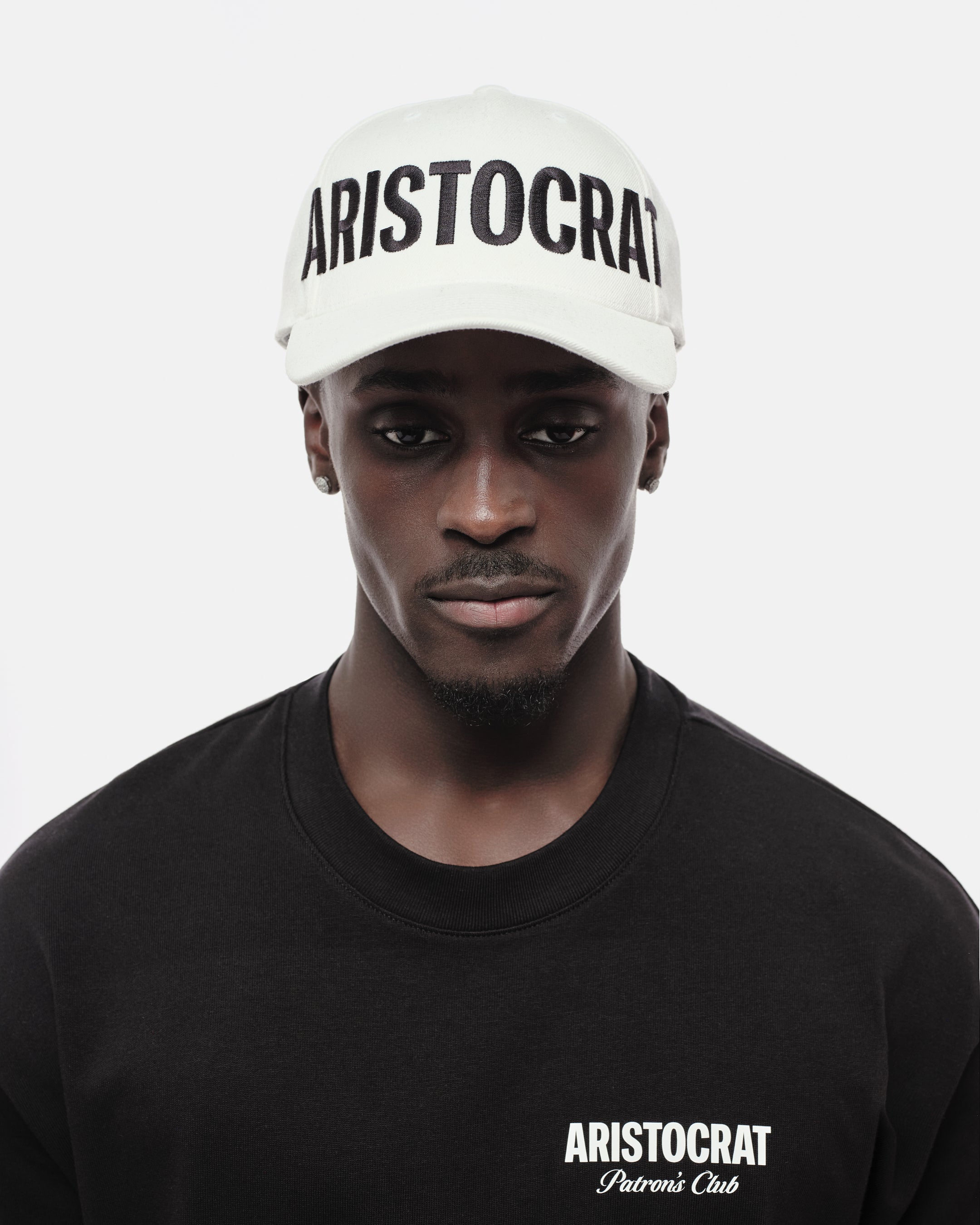 ARISTOCRAT BASEBALL CAP - WHITE