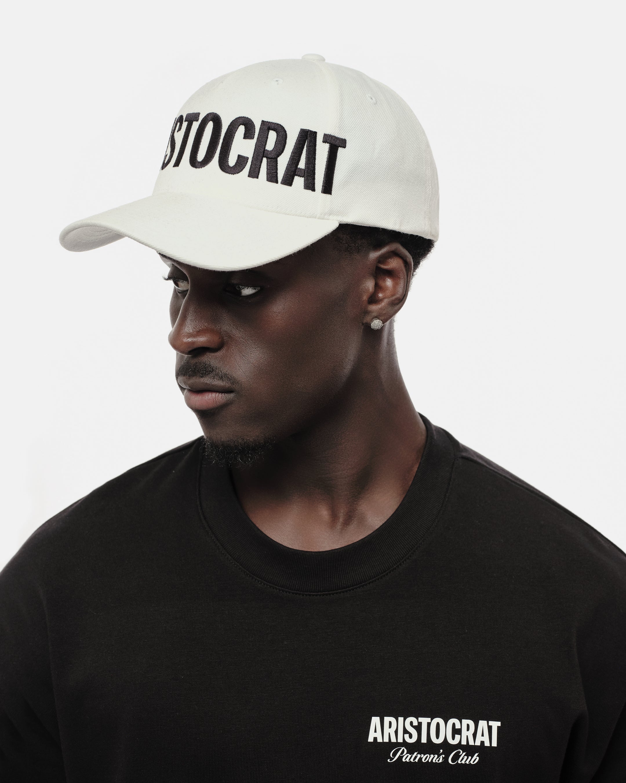 ARISTOCRAT BASEBALL CAP - WHITE