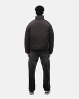 ARISTOCRAT CROPPED PUFFER JACKET - BLACK