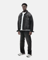 ARISTOCRAT DENIM JACKET - BLACK