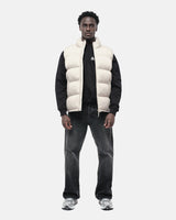 ARISTOCRAT PUFFER GILET - BEIGE