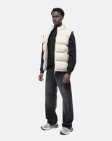 ARISTOCRAT PUFFER GILET - BEIGE