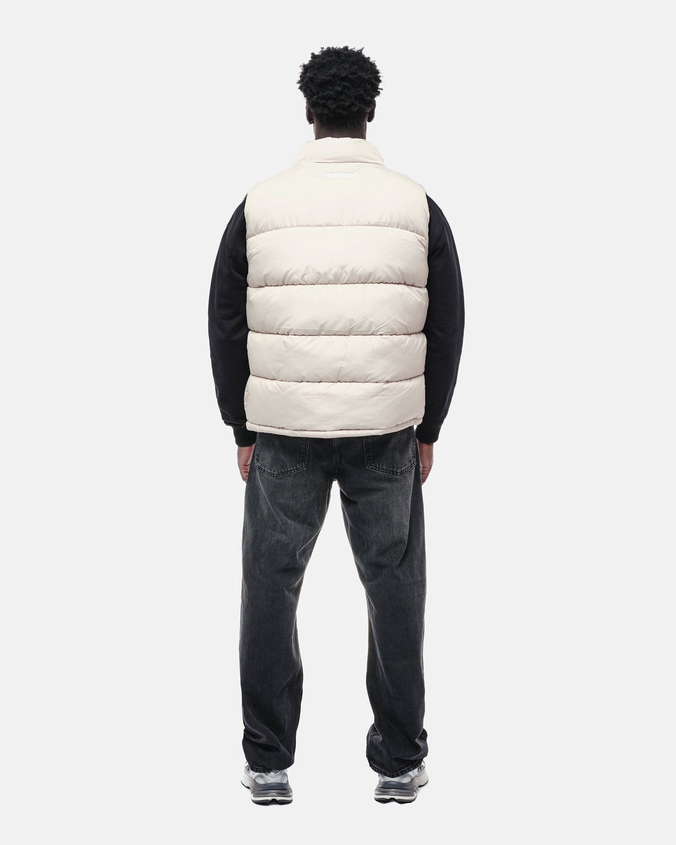 ARISTOCRAT PUFFER GILET - BEIGE