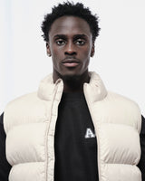 ARISTOCRAT PUFFER GILET - BEIGE