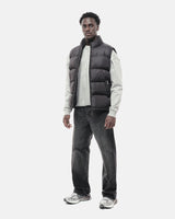ARISTOCRAT PUFFER GILET - BLACK