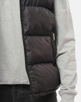 ARISTOCRAT PUFFER GILET - BLACK
