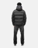 ARISTOCRAT OVERSIZED PUFFER JACKET - BLACK