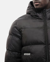 ARISTOCRAT OVERSIZED PUFFER JACKET - BLACK