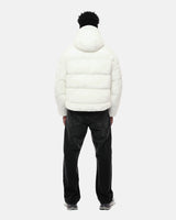 ARISTOCRAT OVERSIZED PUFFER JACKET - OFF WHITE