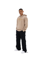 ARISTOCRAT PATRONS CLUB TONAL HOODIE - BEIGE