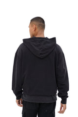 ARISTOCRAT PATRONS CLUB TONAL HOODIE - BLACK