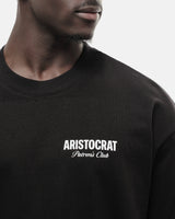 ARISTOCRAT PATRONS CLUB BOX TEE - BLACK