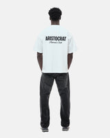 ARISTOCRAT PATRONS CLUB BOX TEE - WHITE