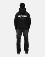ARISTOCRAT PATRONS CLUB HOODIE - BLACK