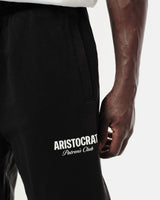 ARISTOCRAT PATRONS CLUB SWEATPANTS - BLACK