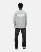 ARISTOCRAT PATRONS CLUB LONG SLEEVE T-SHIRT - HEATHER GREY