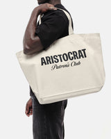 ARISTOCRAT PATRONS CLUB WEEKEND TOTE BAG - ECRU