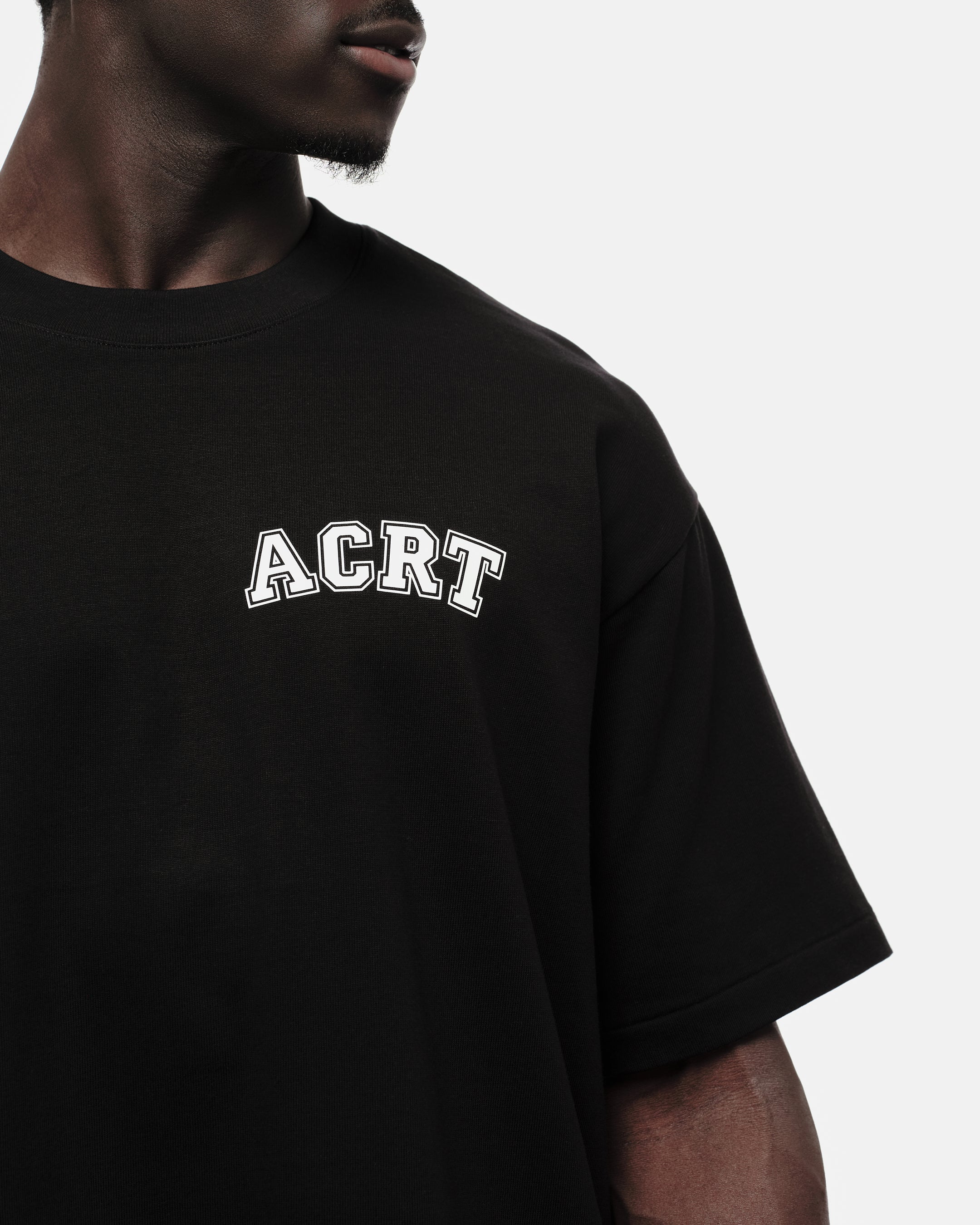 ACRT BOX TEE - BLACK