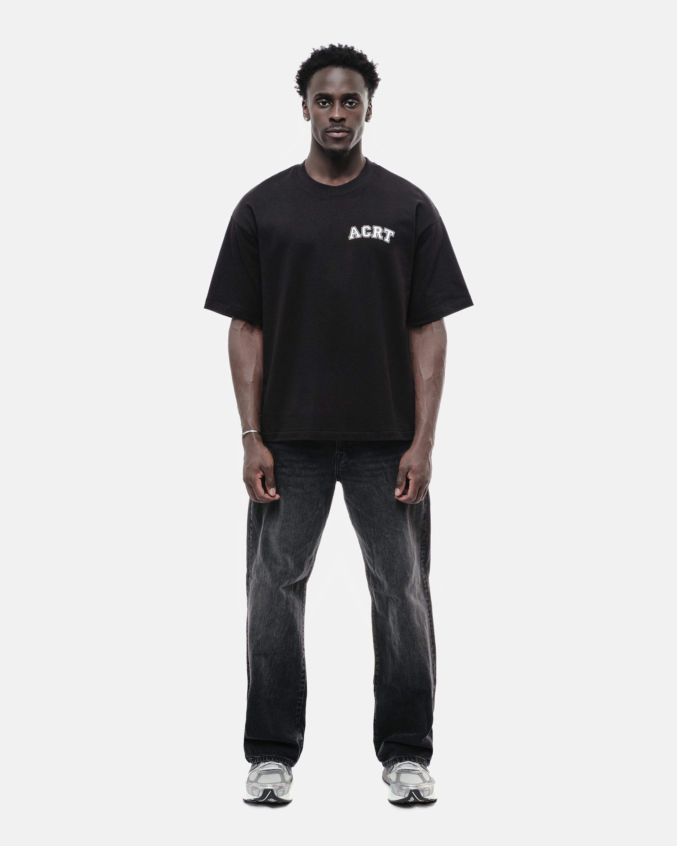 ACRT BOX TEE - BLACK