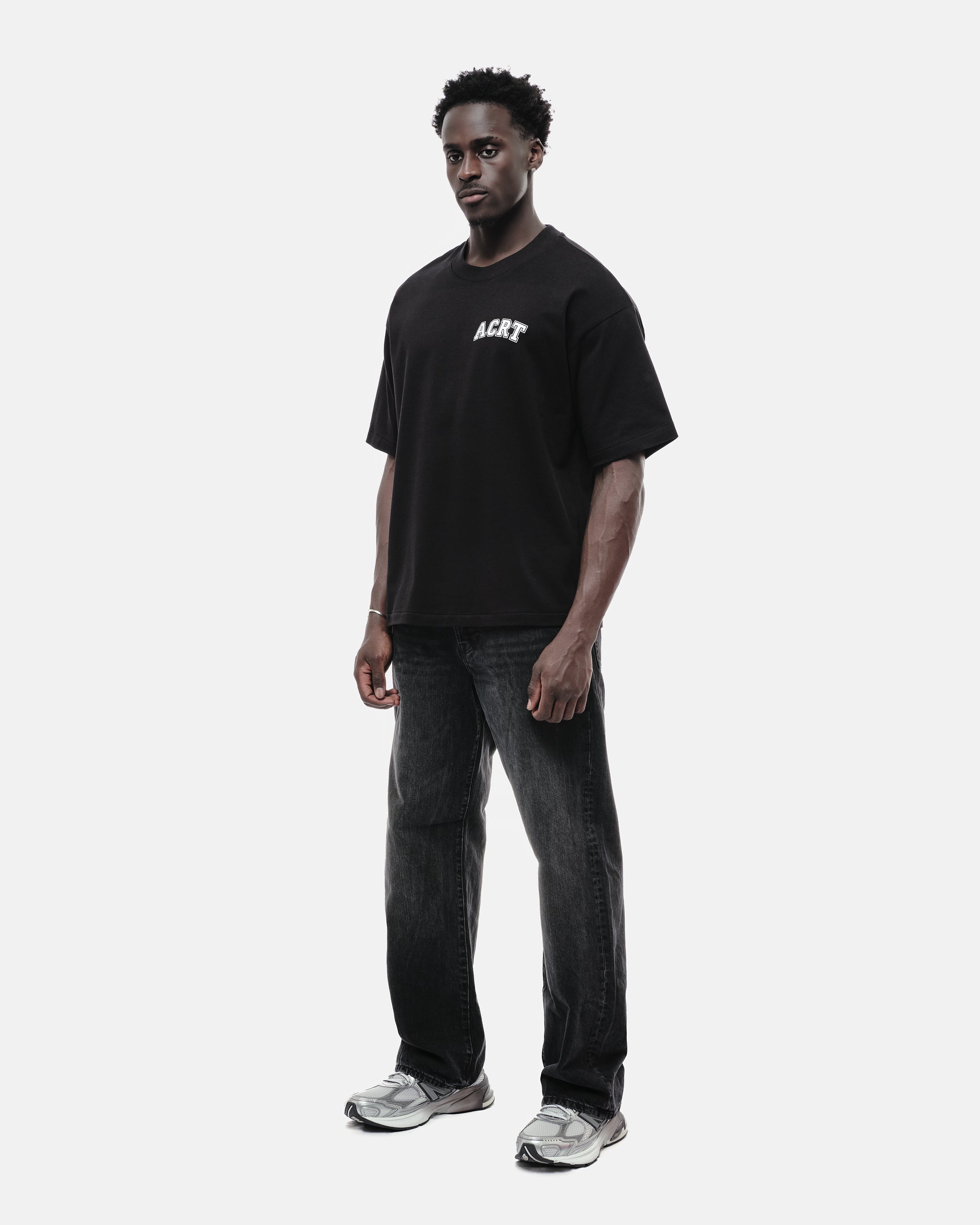 ACRT BOX TEE - BLACK