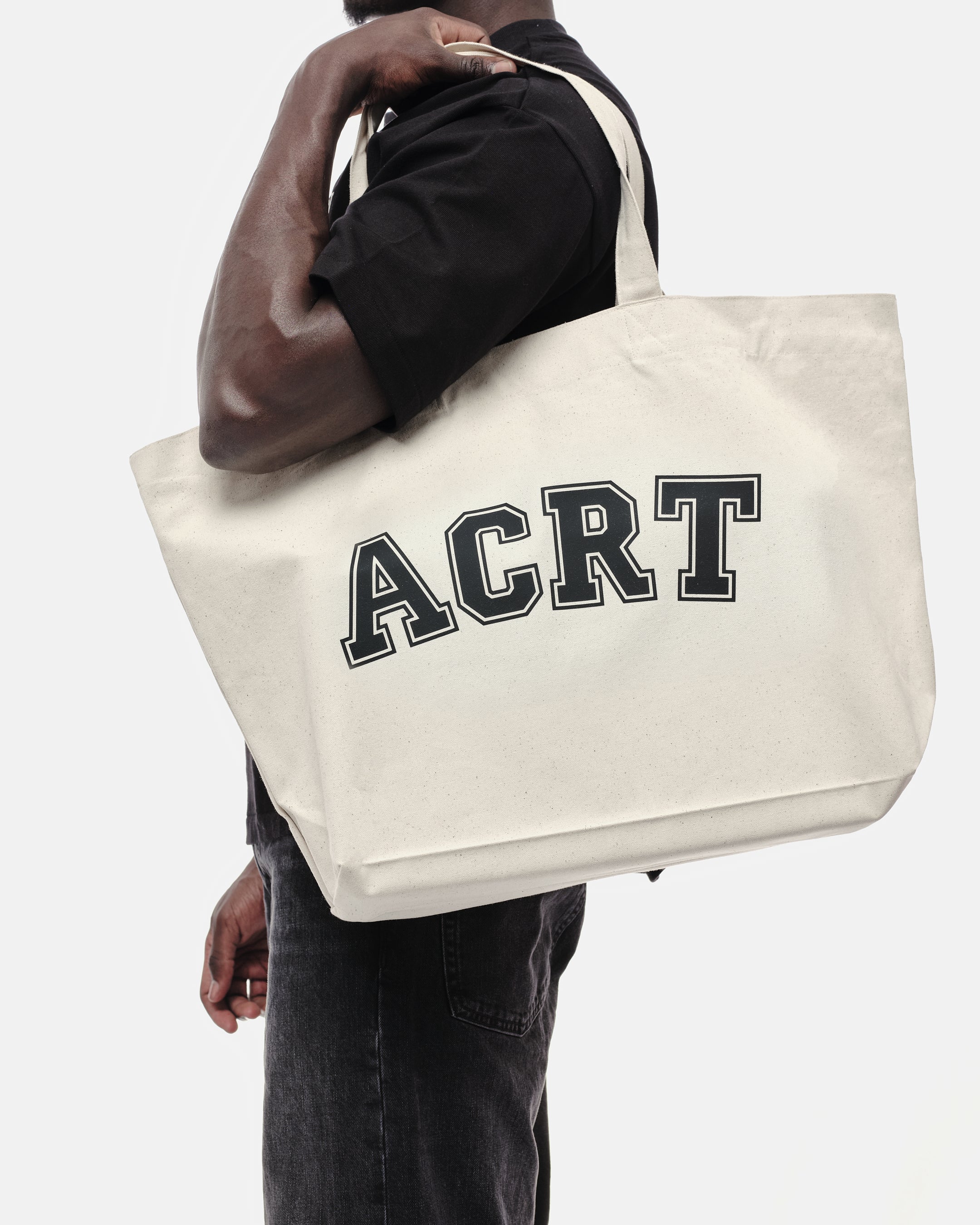 ACRT WEEKEND TOTE BAG - ECRU