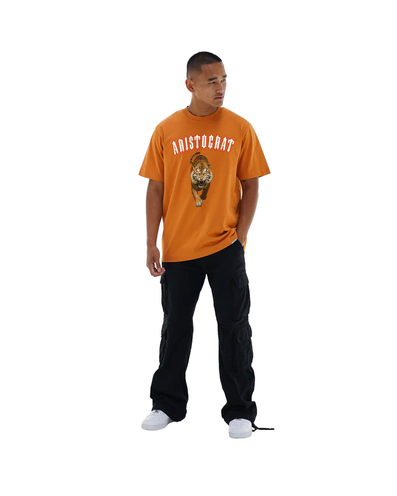 ARISTOCRAT WILD SPIRIT T-SHIRT - NEON ORANGE